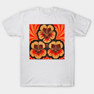 French art decor flowers T-Shirt